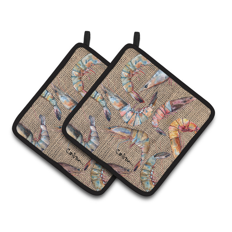 Longshore Tides Mercedes Polyester Potholder