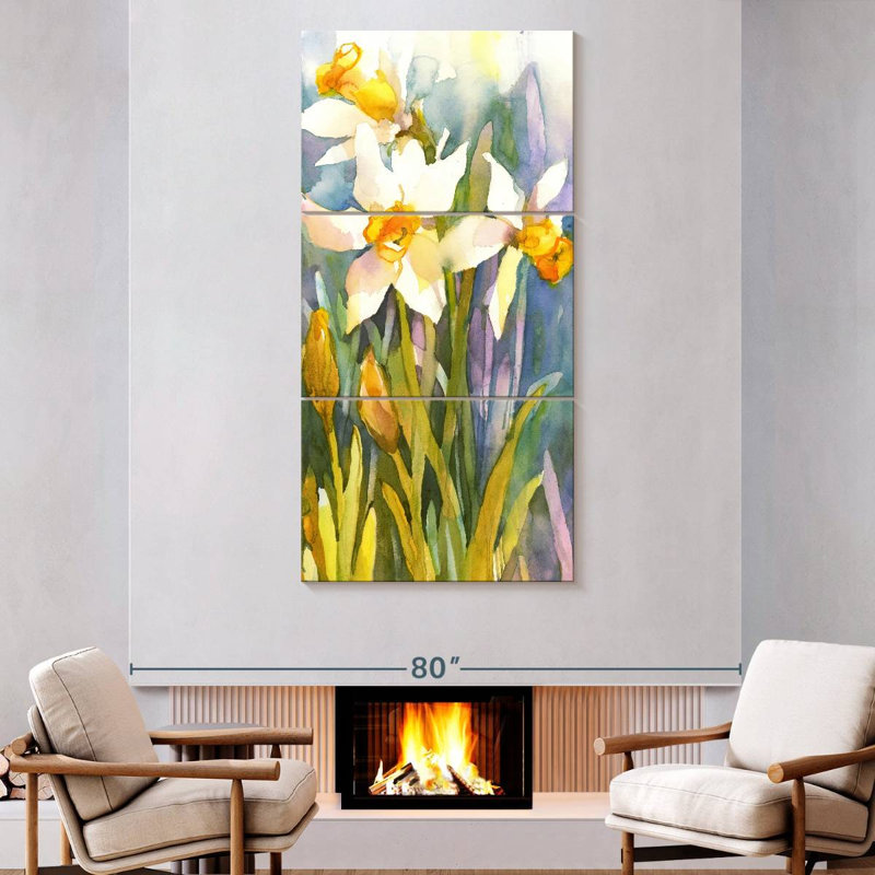The Narcissus, 80" H x 39" W