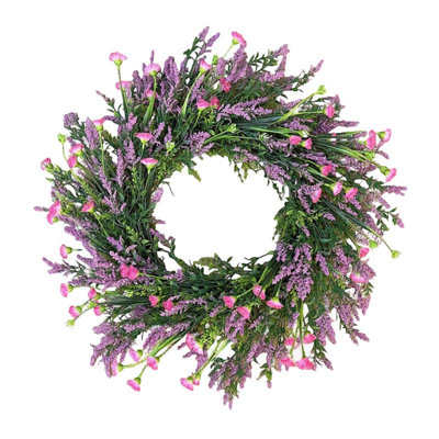 Couronne de lavande 19,6 po