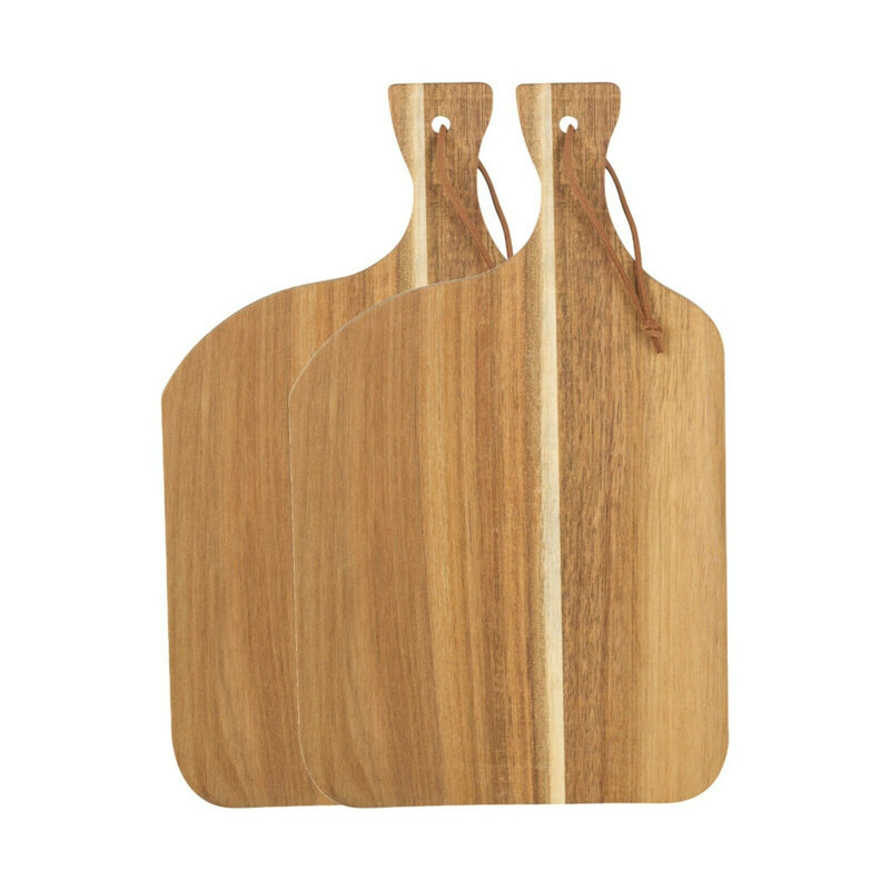 2Xwooden Chopping Board Plank