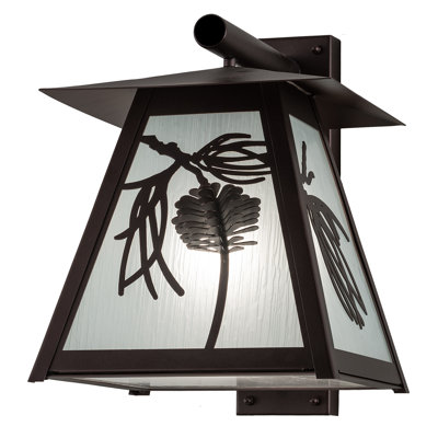 Rustic Lodge 1 - Light Armed Sconce