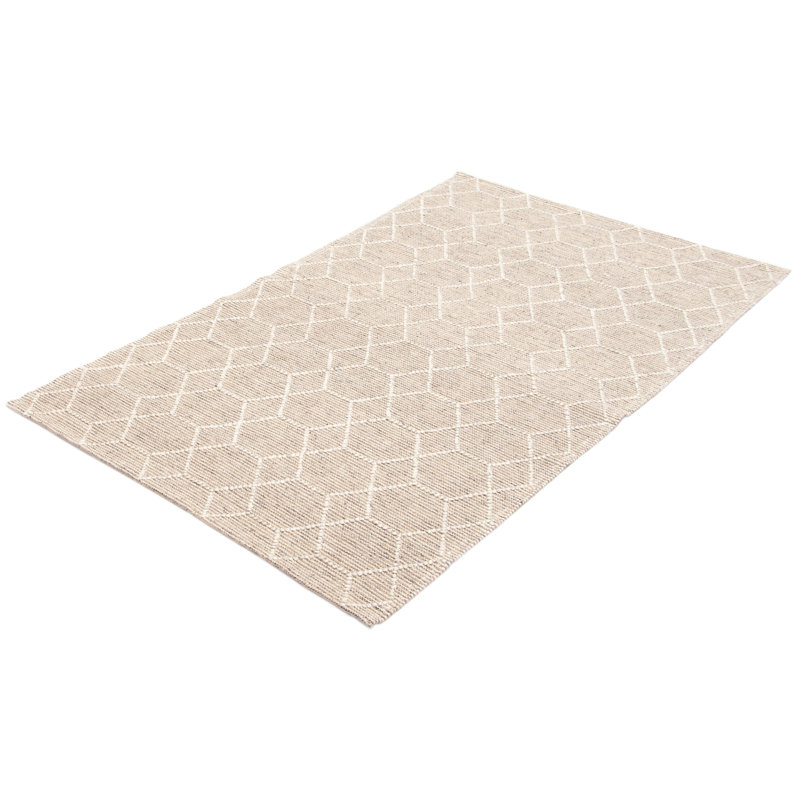 Tapis taupe Sienna 4 pi 10 po x 7 pi 10 po