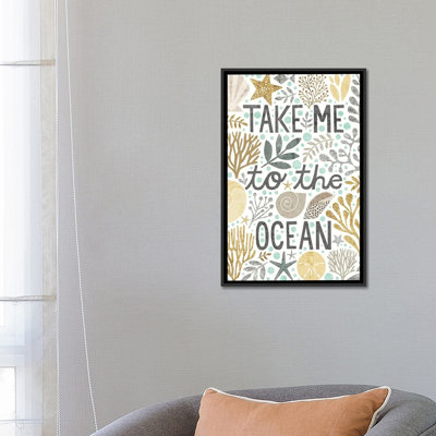 « x », impression sur toile Under Sea Treasures