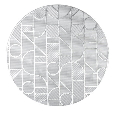 Geometric Round Placemat