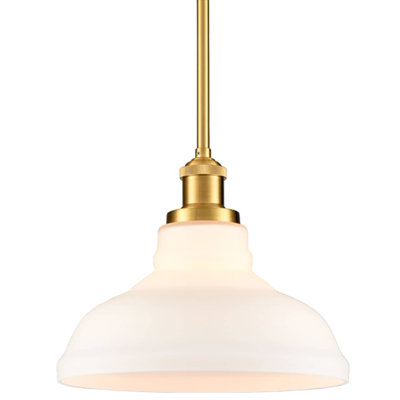 Luminaire suspendu en verre 1 lumière Nordquist