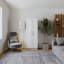 Armoire de rangement Chopra White