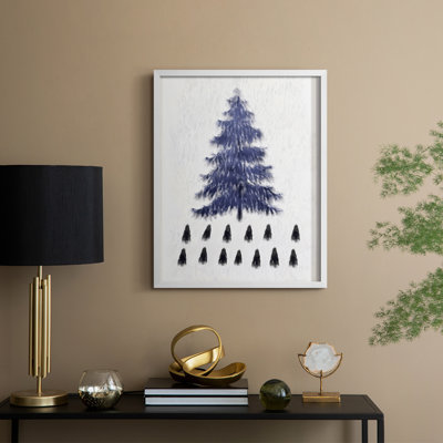 Reproduction encadrée - bois massif