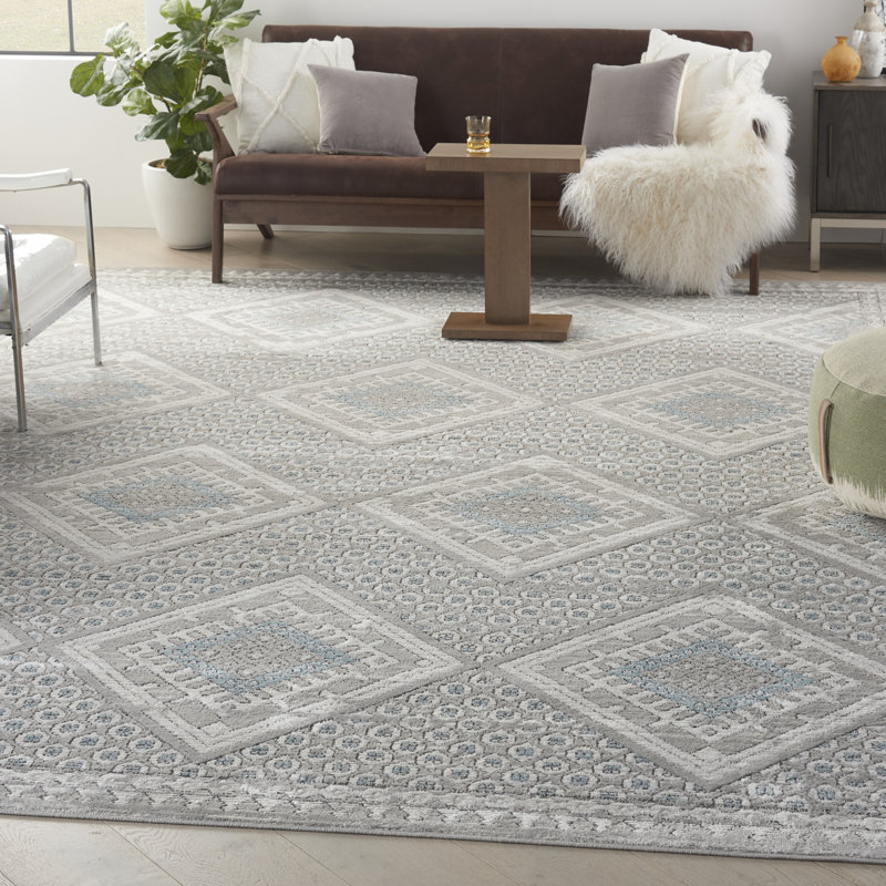 Breonnah Geometric Indoor Rug, Rectangle 10' x 14'