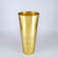Vase conique en verre doré IRIS-5755624-5755625