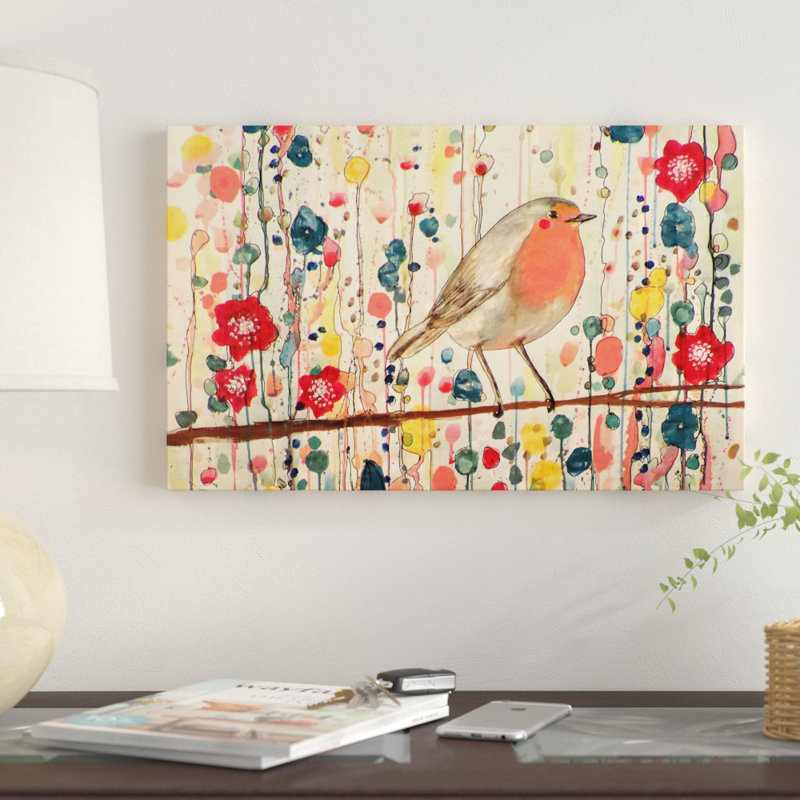 « je ne suis pas qu’un oiseau », reproduction sur toile tendue, 16 po x 24 po