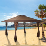 Clarissia 13 Ft. W x 13 Ft. D Steel Pop-up Canopy