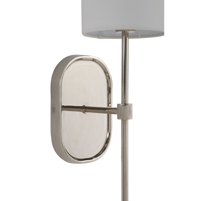 Applique murale Whitney, Nickel poli