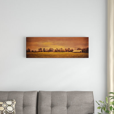 " Long Barn At Daybreak " by Don Schwartz