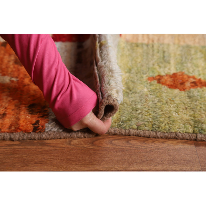 Tapis à carreaux oriental marocain fait à la main 6 x 9