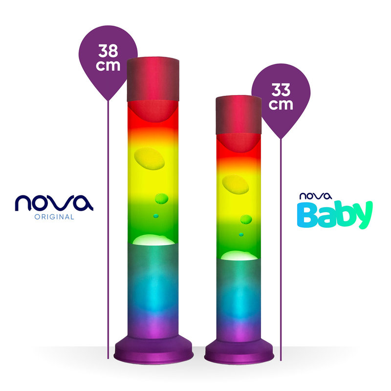 Baby Rainbow Lava Lamp