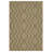 Durable Polypropylene Rug Modern Geometric Indoor/outdoor Spaces