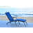 Barksdale Outdoor Acacia Wood Chaise Lounge , Cushion Included-2088915971