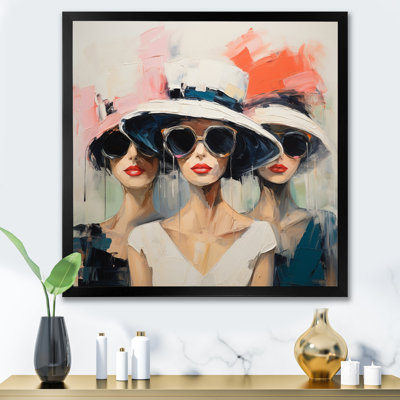 Fashion Hats Collection V - Fashion Canvas Art Print