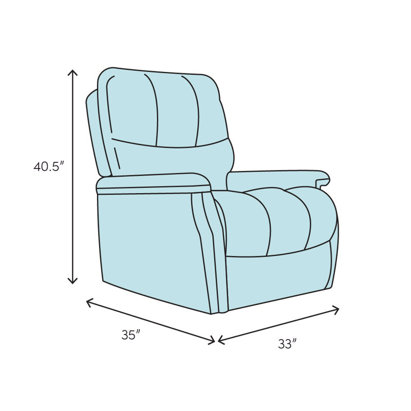 Fauteuil inclinable manuel pivotant avec repose-pieds Proto, Similicuir noir