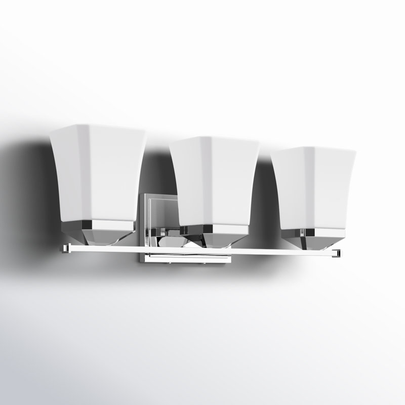 Rohrersville 3 - Light Dimmable Vanity Light, Chrome