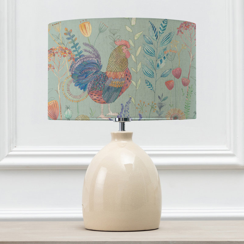 Bilbury Flock Ceramic Table Lamp