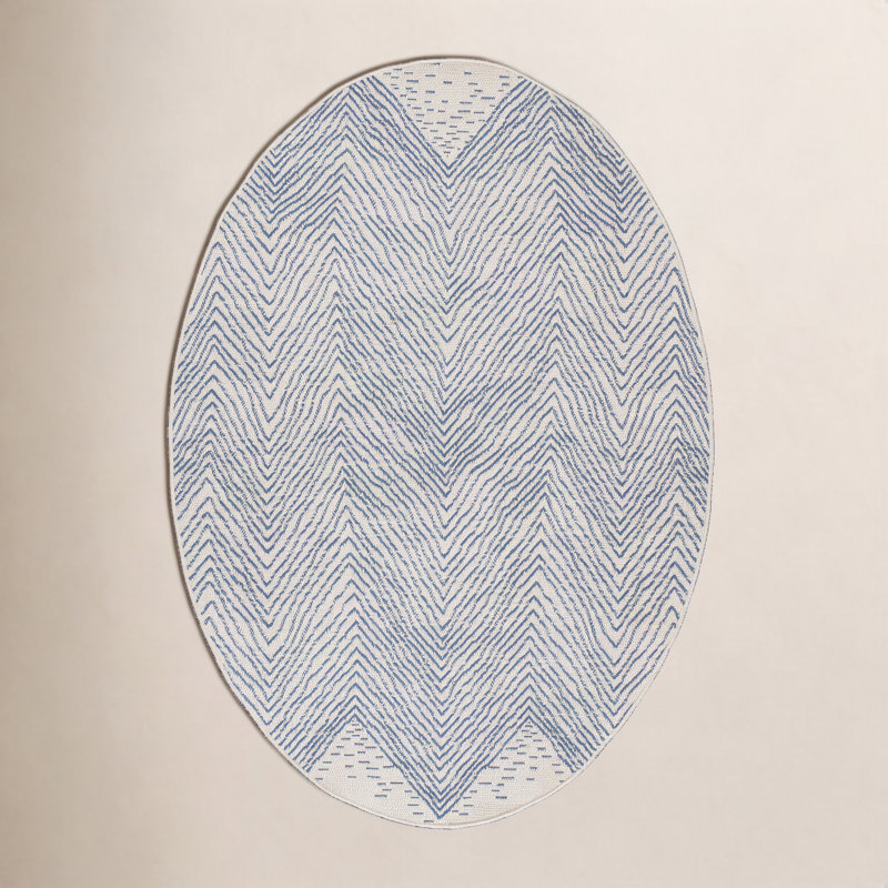 Tapis intérieur / extérieur Dunham, Oval 8 pi x 10 pi