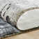 Strato Abstract Black/Grey Area Rug