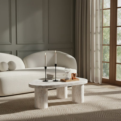 Teramo Concrete Indoor / Outdoor Coffee Table