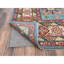 Tapis oriental en laine noué à la main 9 pi x 9 pi 9 po Kazak