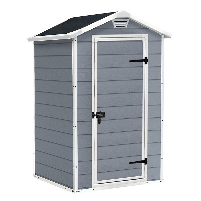 Keter Manor Shed 4x3ft- Grey