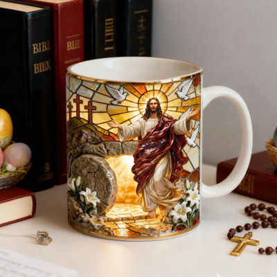 Easter Decorations Christians Coffee Cup Personalized Gifts for Christians