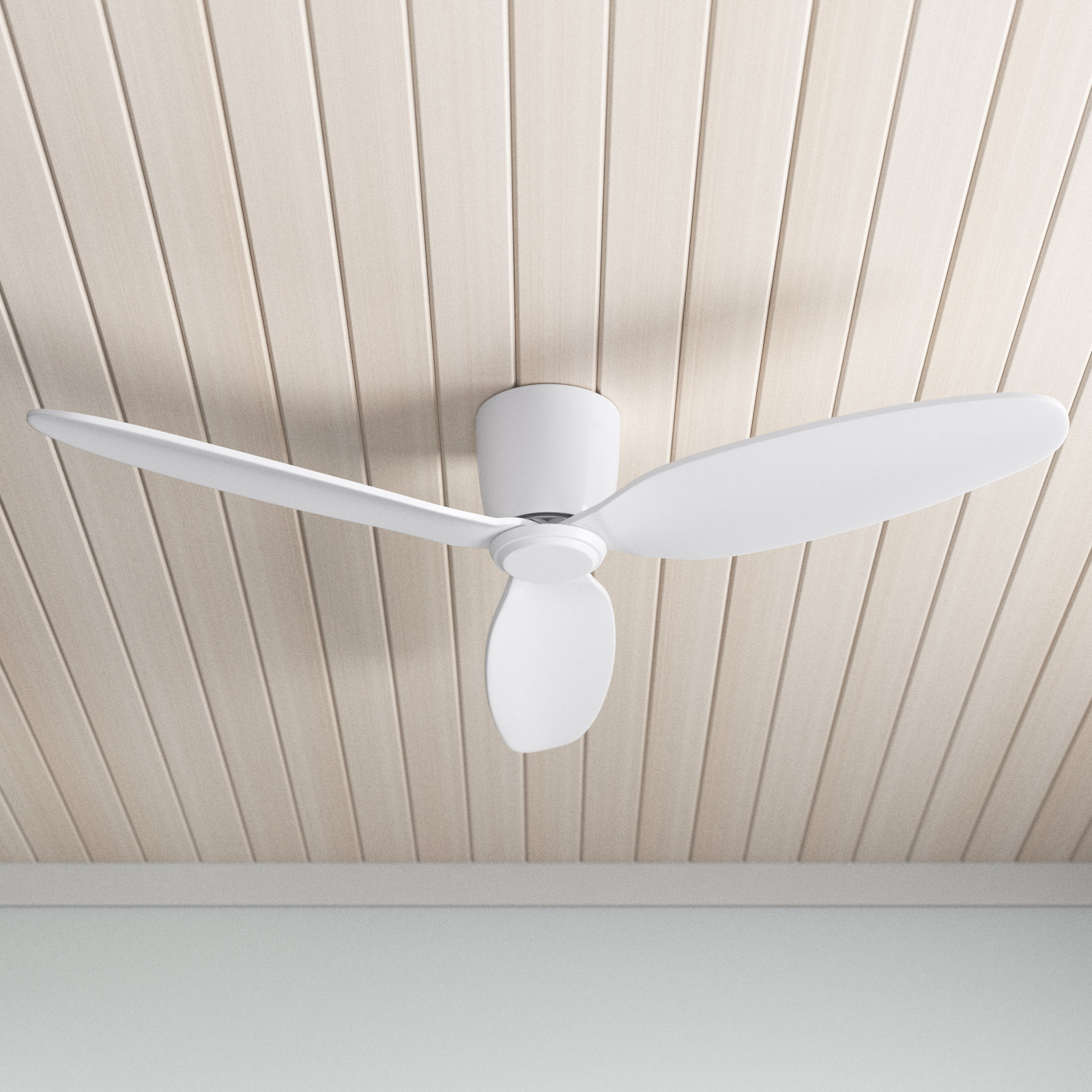 Hardy 52" Ceiling Fan, White