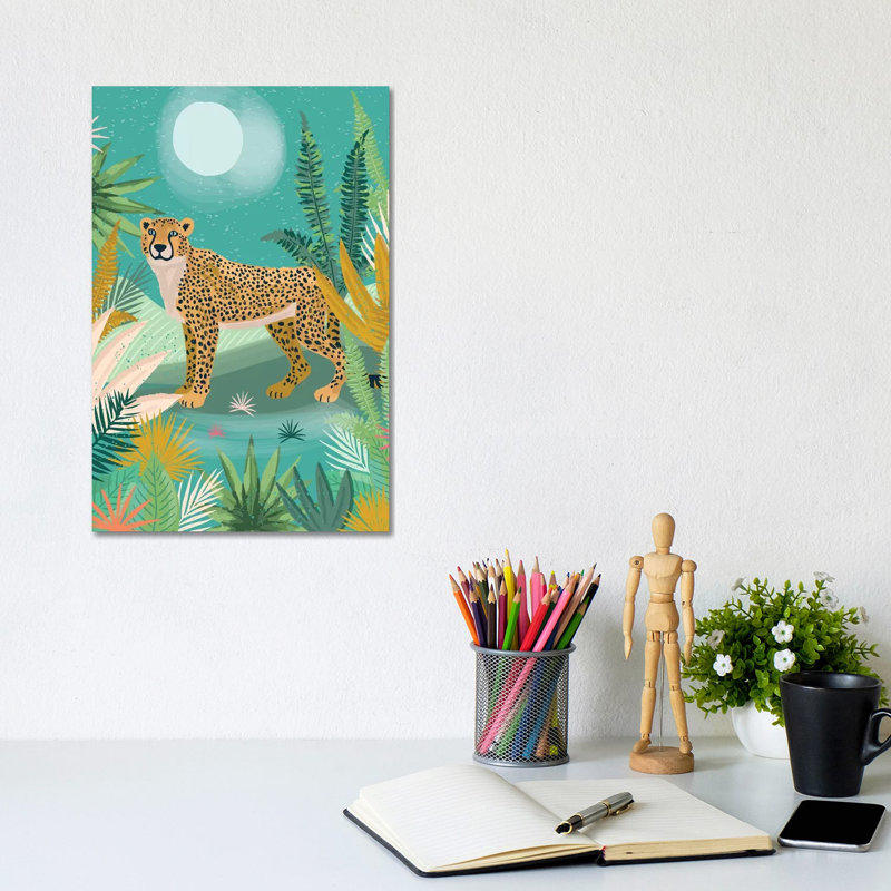 Everyday Jungle Savannah II by Lisa Whitebutton - Wrapped Canvas Gallery-Wrapped Canvas Giclée, 20.32 cm H x 30.48 cm W