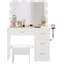 Aimara Dressing Table with Mirror-1903386684