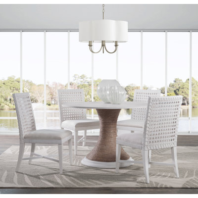 Boca Grande Abaca Round 5-Piece Dining Set