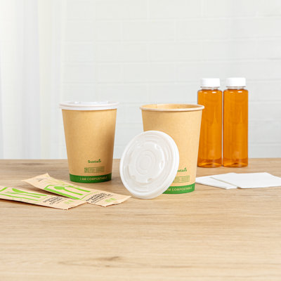 Restaurantware LIDS ONLY White Plastic Lids 25 Pack for 12, 16, 24 & 32 oz Food Containers Disposable Sustainable Vented Durable Meal Prep 4.53" Food Covers For Soup Serving Containers