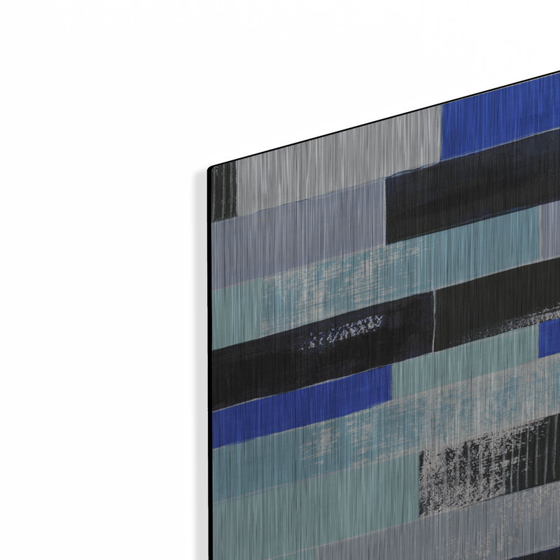 «Black & Blue Bricks II» par Grace Popp