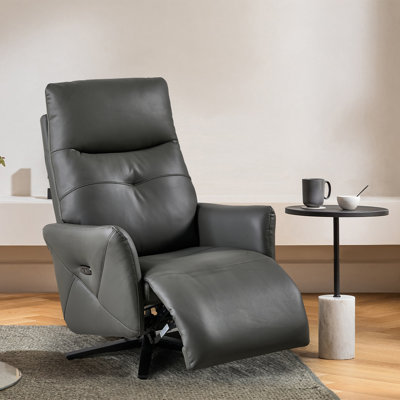 Fauteuil inclinable en similicuir et cuir écologique