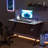 Levelle L-Shaped Steel Computer Desk-1804356530