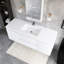 Meuble-lavabo flottant 60 po avec lavabo