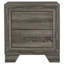 Table de chevet 2 tiroirs Funston