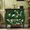 Vintage Painted Storage Cabinet Accent Chest