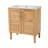 Charming Mid-Century Bathroom Vanity with Multiple Functional Features