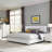 White High Gloss 2-Drawer Nightstand