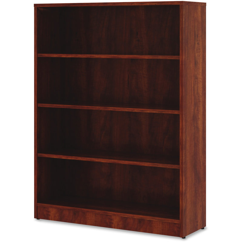 Orlanda Bookcase, Cherry, (4 Shelves) 48" H x 36" W x 12" D