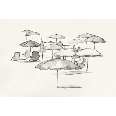 Rough Seaside Sketch I - Painting