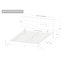 Lit plateforme tapissier à profil bas Ean-1941473047-1941473041