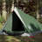Vidaxl Camping Tent 2-Person Green Waterproof