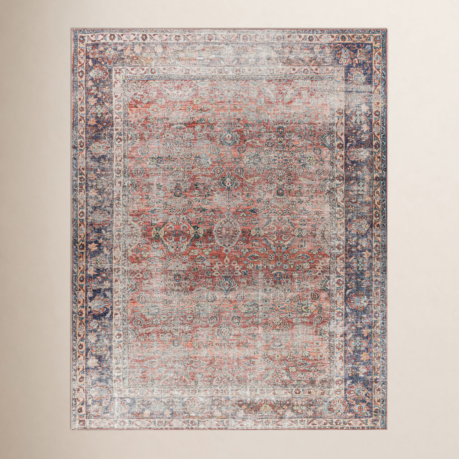 Andikan Oriental Rug, Rectangle 8'10" x 12'