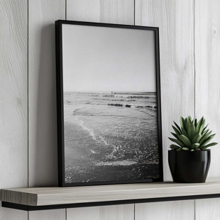 Surfing Monochrome By Garima Dhawan Canvas Art Print